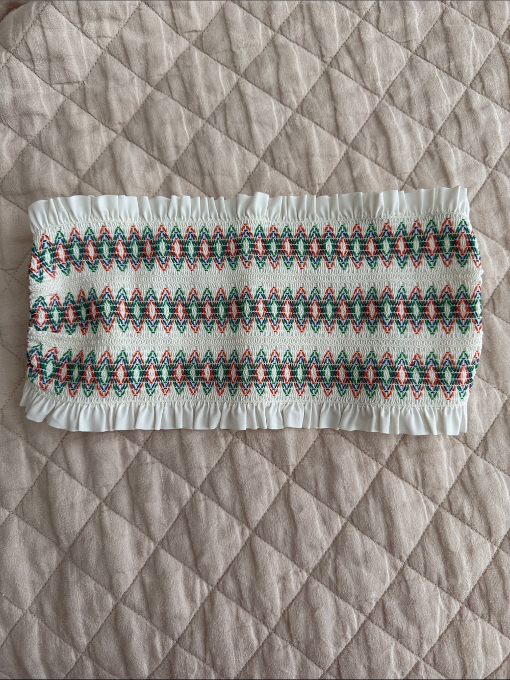 Tory Burch bandeau bathing suit top